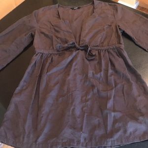 Jcrew beach cover up, XS. Brown. NWOT